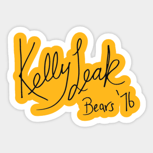 Kelly Leak-Bad News Bears Autograph Design Sticker